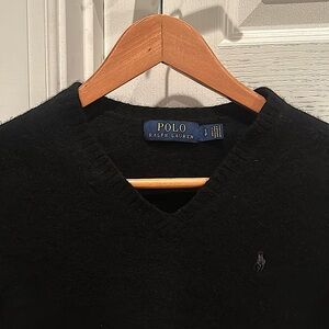 ralph lauren black pullover